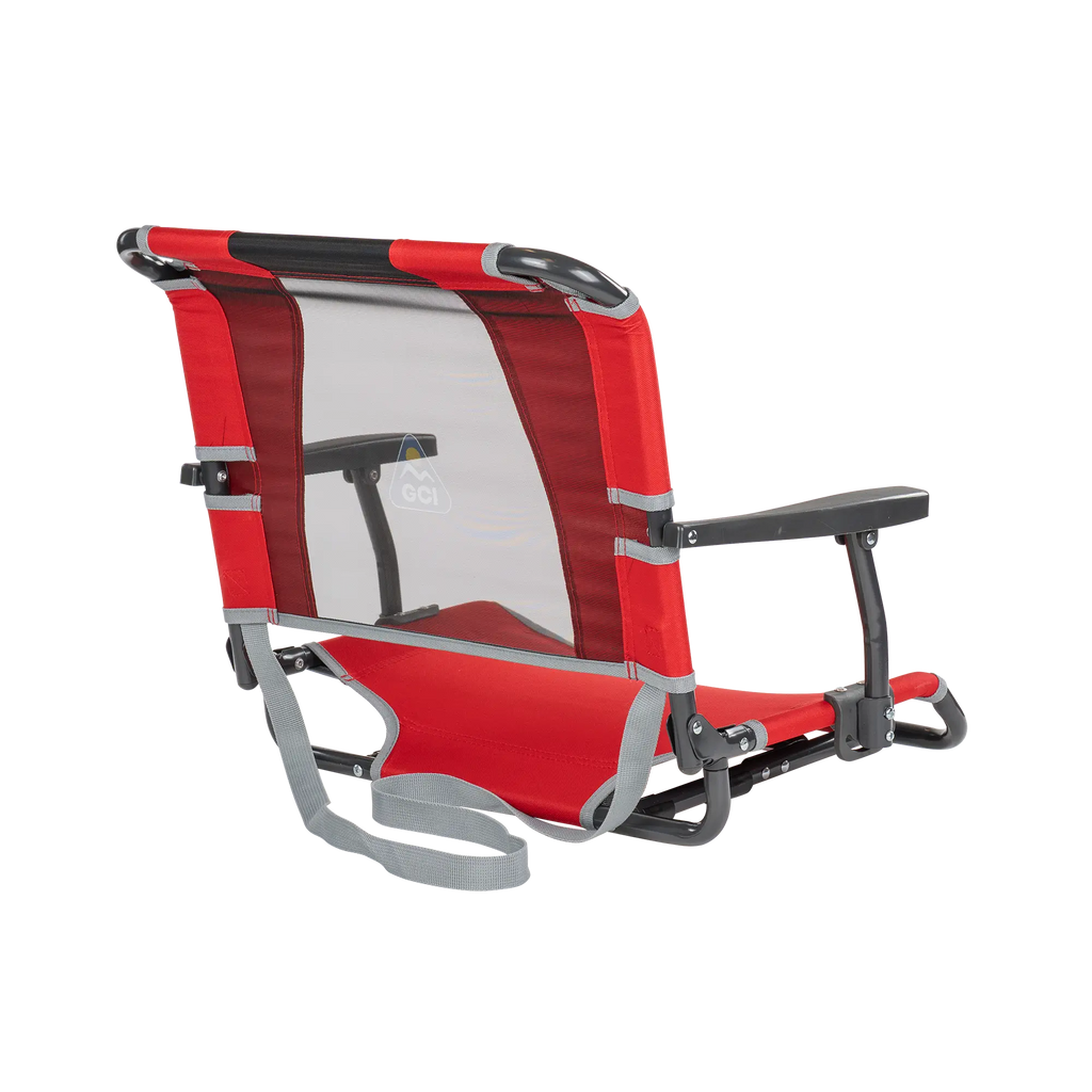 Ultra-Lightweight Big Comfort Stadium Chair with Armrests - Choice 465 - Ergonomic Portable Stadium Seat for Sports Events Detail
