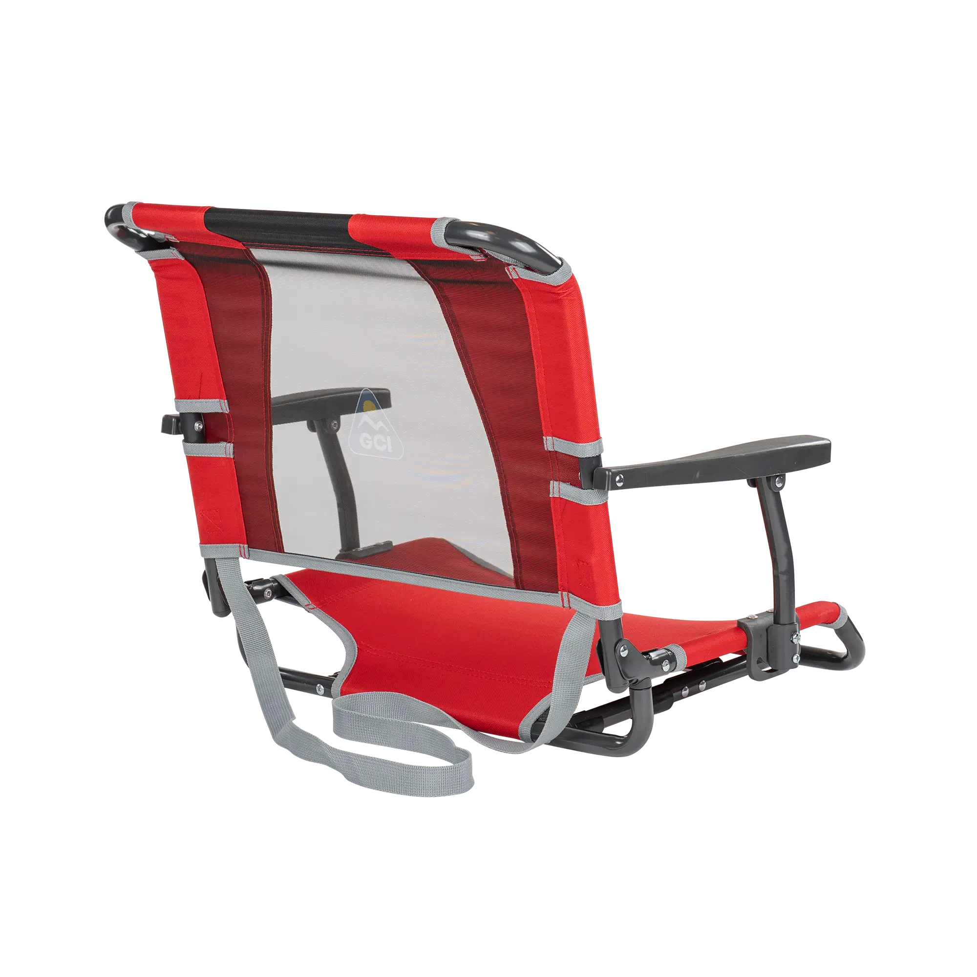 Ultra-Lightweight Big Comfort Stadium Chair with Armrests - Choice 465 - Ergonomic Portable Stadium Seat for Sports Events Detail