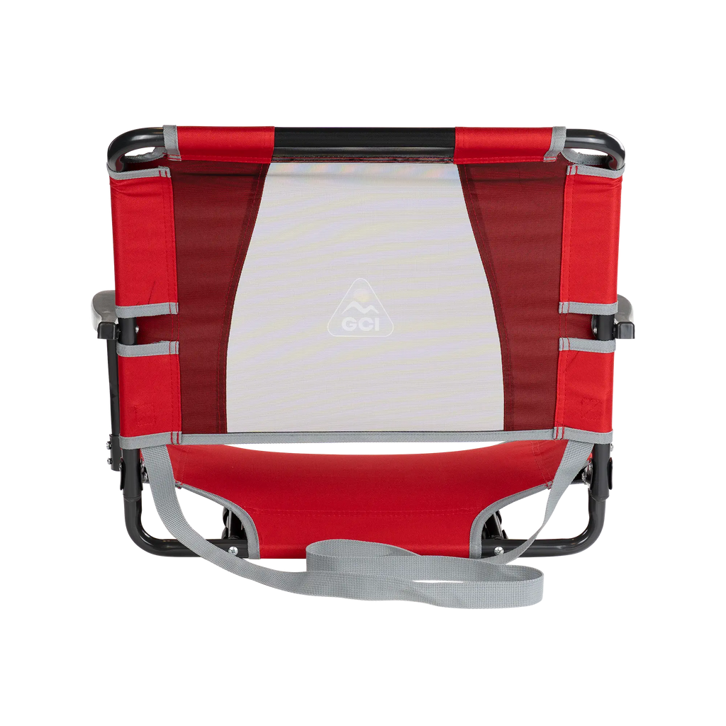 Ultra-Lightweight Big Comfort Stadium Chair with Armrests - Choice 465 - Ergonomic Portable Stadium Seat for Sports Events Detail