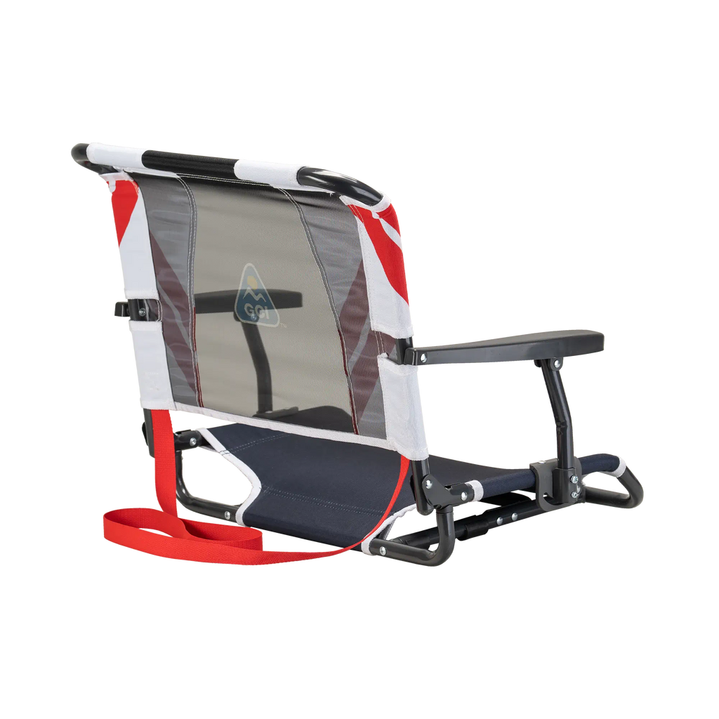 Ultra-Lightweight Big Comfort Stadium Chair with Armrests - Choice 465 - Ergonomic Portable Stadium Seat for Sports Events Detail
