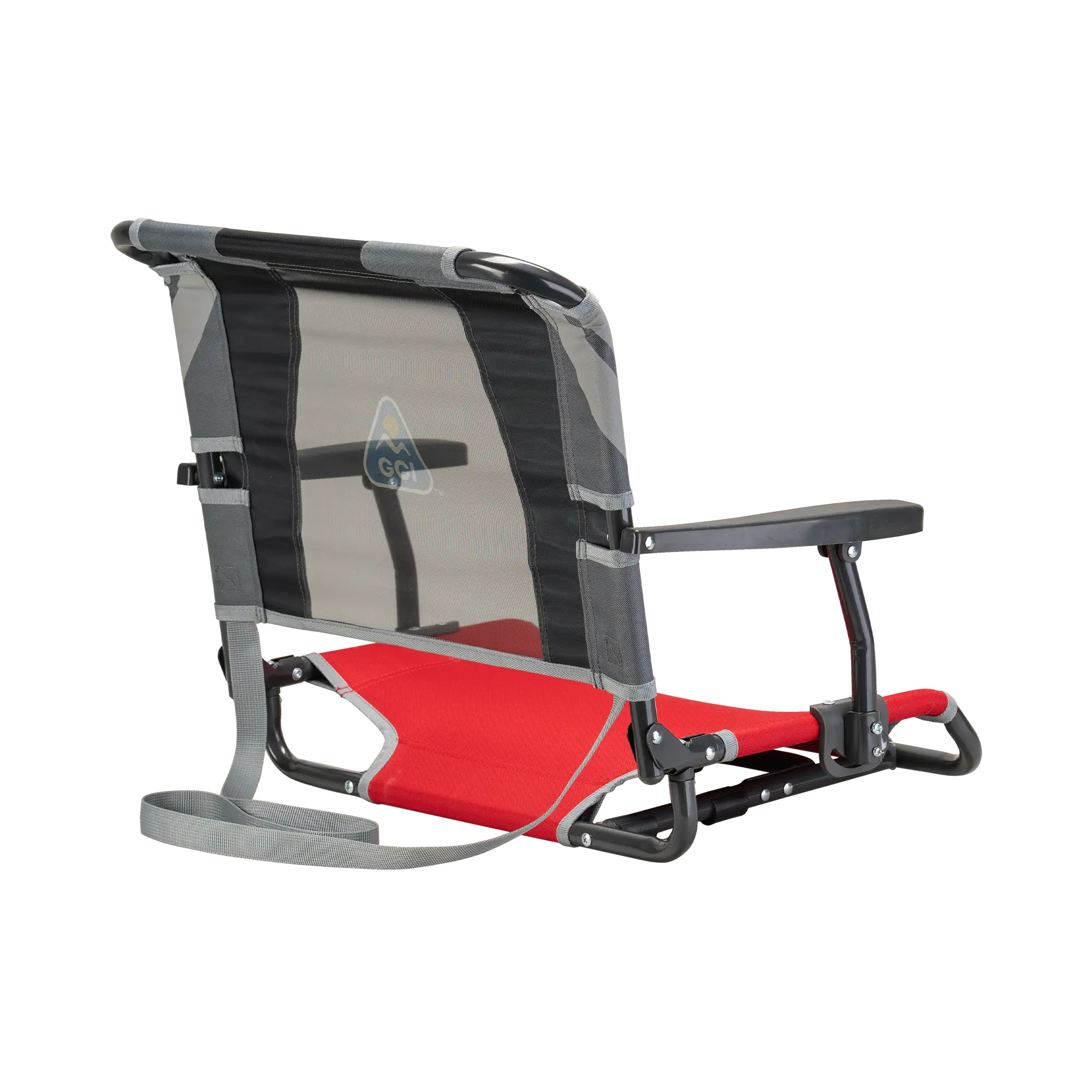 Ultra-Lightweight Big Comfort Stadium Chair with Armrests - Choice 465 - Ergonomic Portable Stadium Seat for Sports Events Detail