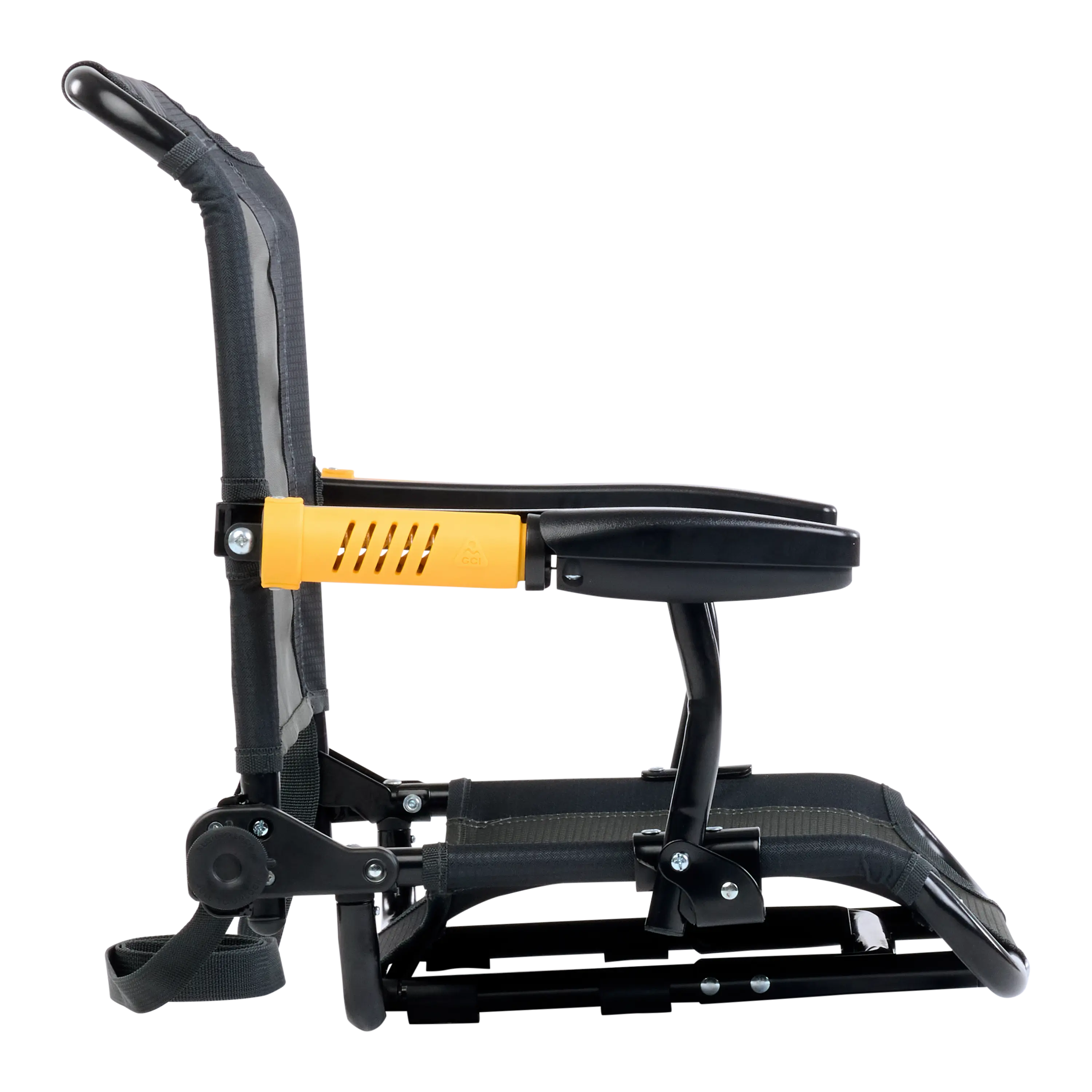 Heavy-Duty Freestyle Stadium Rock-Cliner - Choice 540 - Patented Spring-Action Rocking Chair for Camping Detail