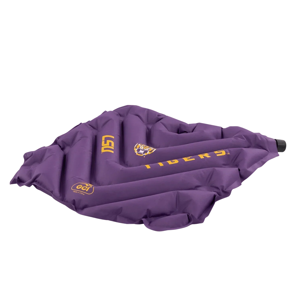 Ultra-Lightweight College V Seat Inflatable Stadium Cushion - LSU Tigers - Choice 762 - Ergonomic Portable Stadium Seat for Sports Events Detail