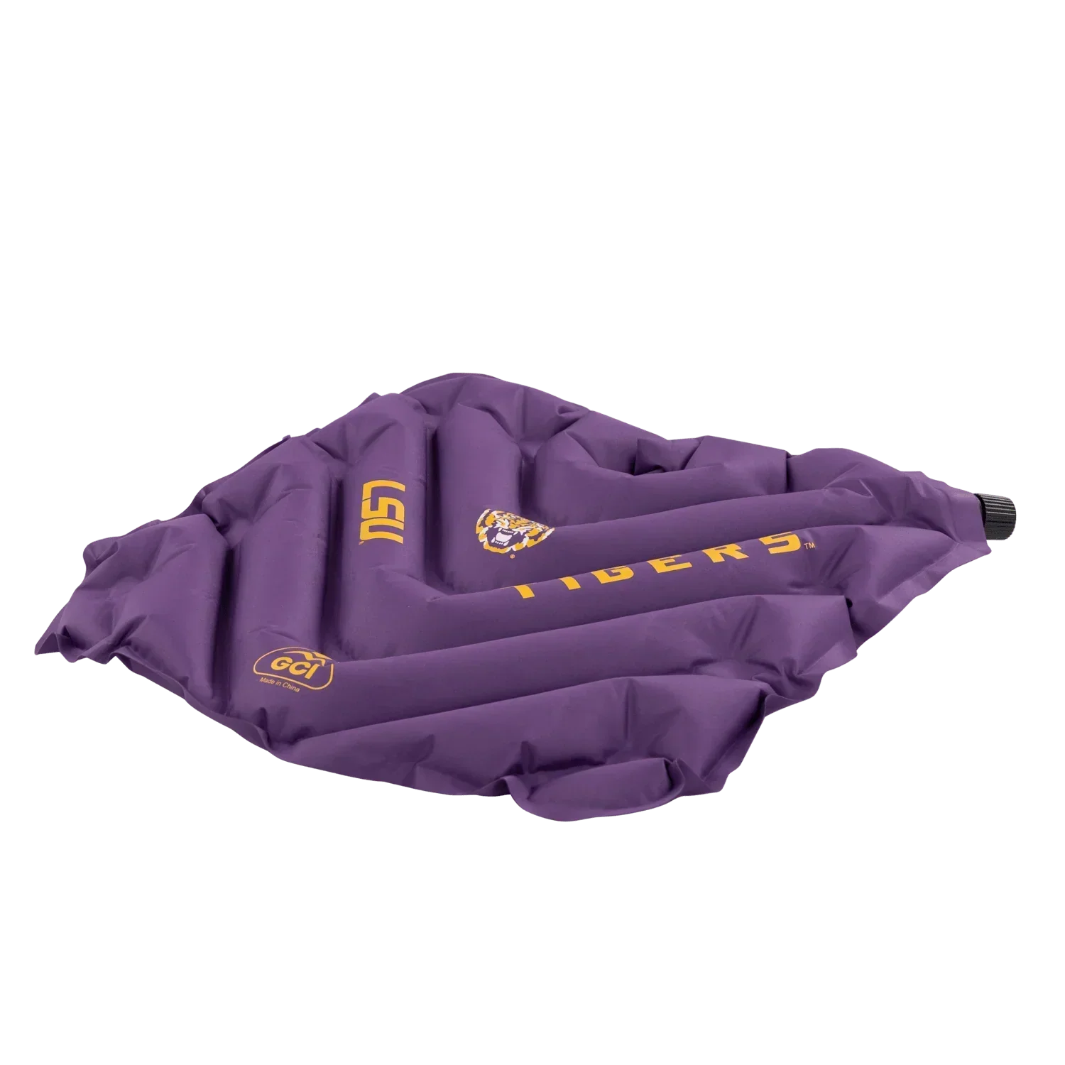 Ultra-Lightweight College V Seat Inflatable Stadium Cushion - LSU Tigers - Choice 762 - Ergonomic Portable Stadium Seat for Sports Events Detail