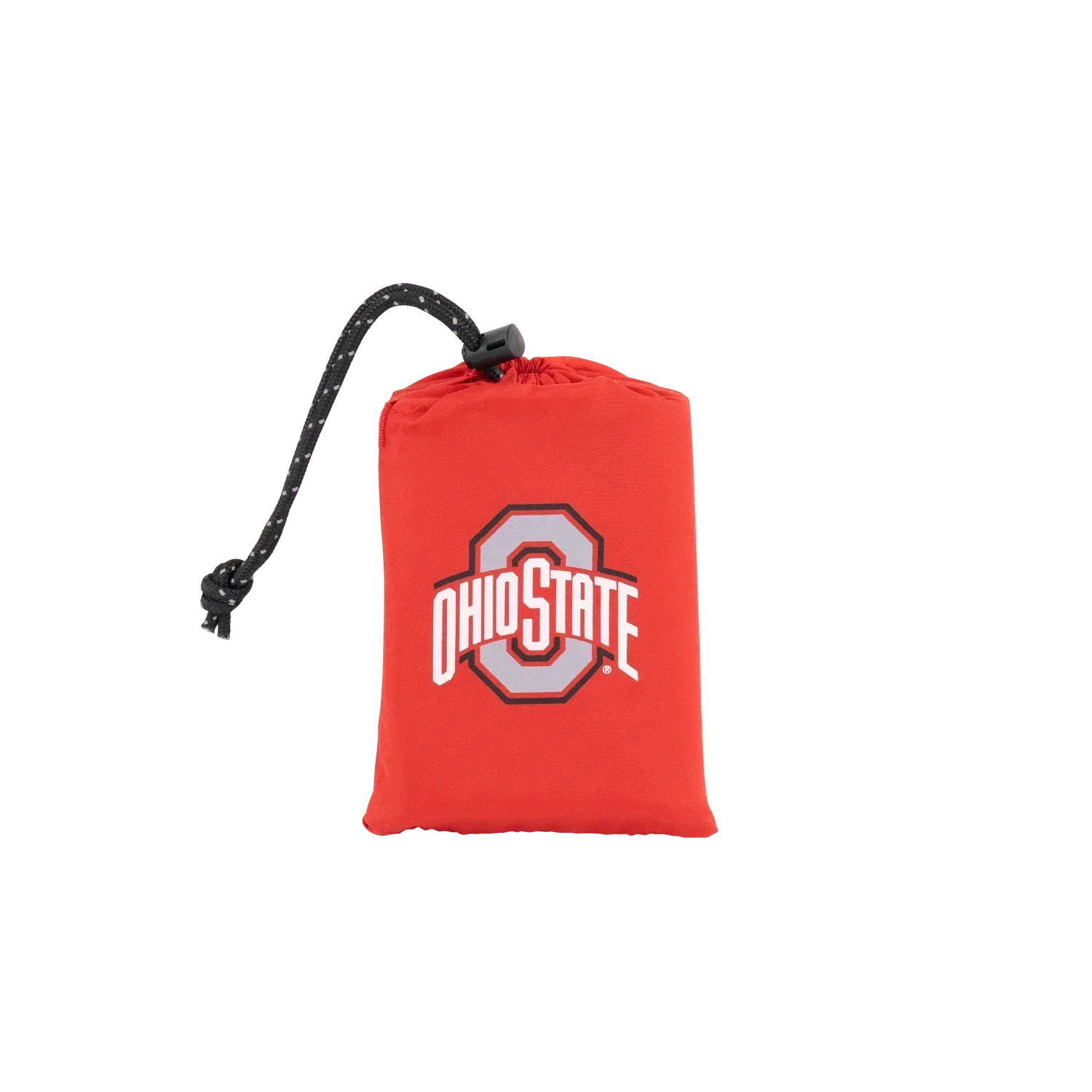 Ergonomic Back-Support College V Seat Inflatable Stadium Cushion - Ohio State Buckeyes - Choice 778 - Bleacher-Friendly Stadium Chair with Back Support Detail