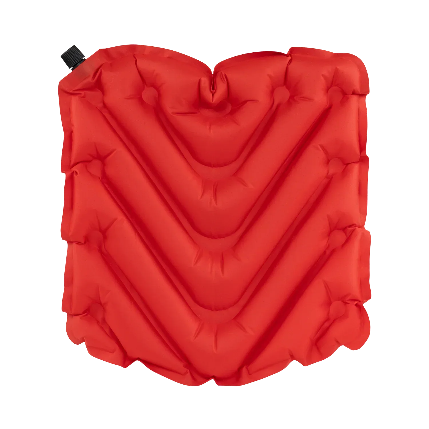 Ergonomic Back-Support College V Seat Inflatable Stadium Cushion - Ohio State Buckeyes - Choice 778 - Bleacher-Friendly Stadium Chair with Back Support Detail