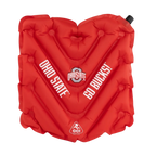 Ergonomic Back-Support College V Seat Inflatable Stadium Cushion - Ohio State Buckeyes - Choice 778 - Bleacher-Friendly Stadium Chair with Back Support - Default Title