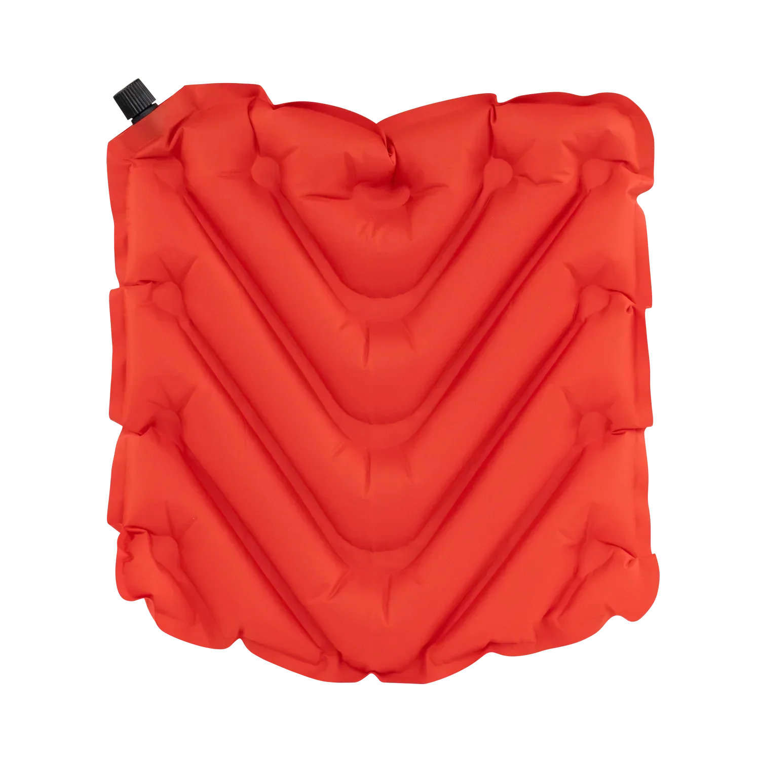 Secure-Hook College V Seat Inflatable Stadium Cushion - Nebraska Cornhuskers - Choice 277 - Lightweight Folding Bleacher Chair with Cushioning Detail