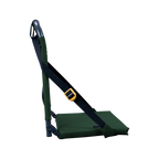 Secure-Hook BleacherBack - Choice 696 - Lightweight Folding Bleacher Chair with Cushioning Detail