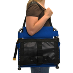 Secure-Hook BleacherBack - Choice 696 - Lightweight Folding Bleacher Chair with Cushioning Detail