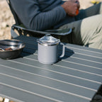 Portable Staging Compact Camp Table 25 - Choice 214 - Multi-Functional Heavy-Duty Grilling Table Counter Detail