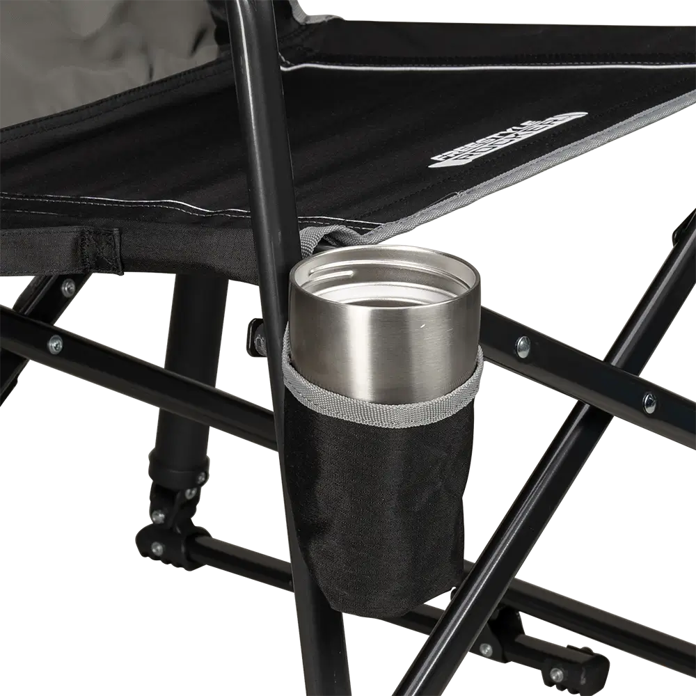 Patented Spring-Action Freestyle Rocker - Choice 711 - RoadTrip Rocker Smooth Motion Camp Chair Detail