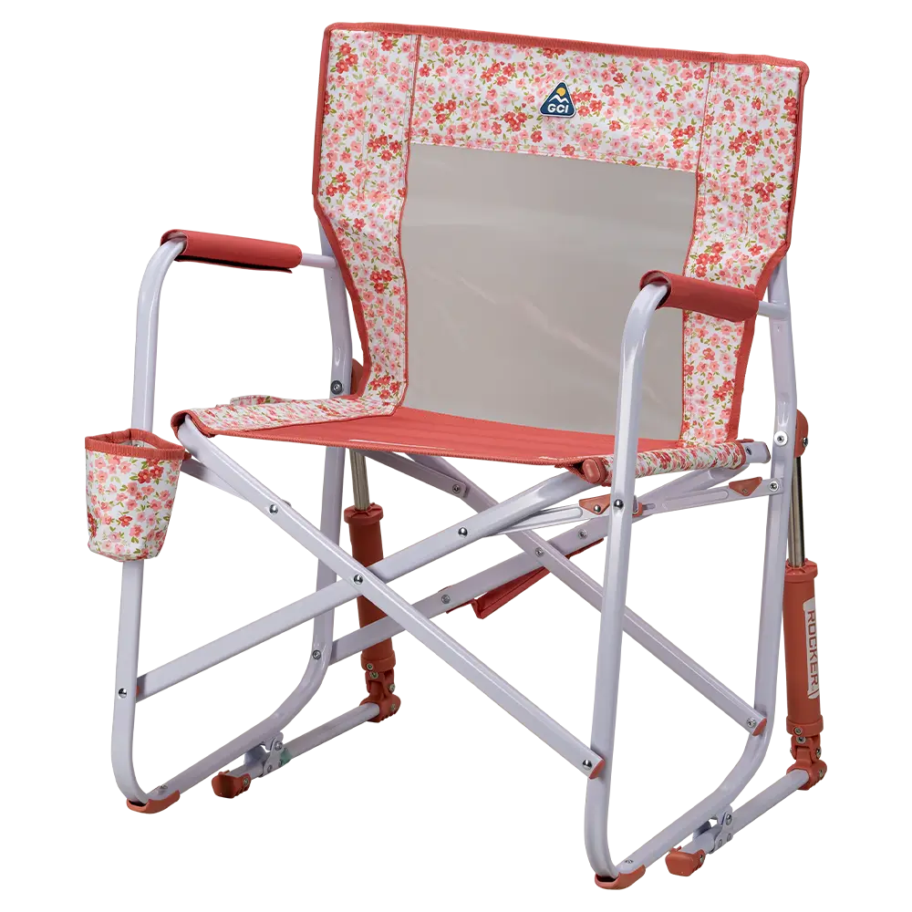 Patented Spring-Action Freestyle Rocker - Choice 711 - RoadTrip Rocker Smooth Motion Camp Chair Detail
