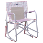 Patented Spring-Action Freestyle Rocker - Choice 711 - RoadTrip Rocker Smooth Motion Camp Chair - Pink/Purple