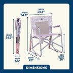 Patented Spring-Action Freestyle Rocker - Choice 711 - RoadTrip Rocker Smooth Motion Camp Chair Detail