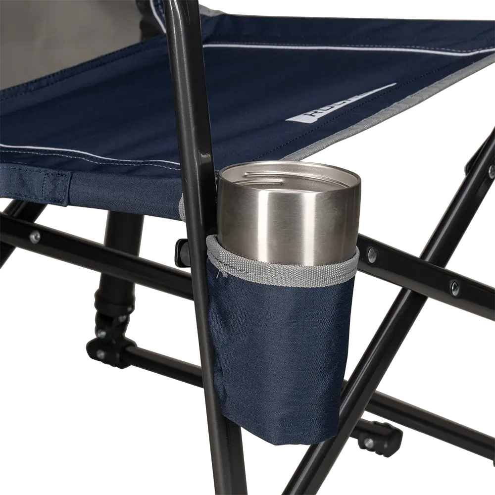 Patented Spring-Action Freestyle Rocker - Choice 711 - RoadTrip Rocker Smooth Motion Camp Chair Detail