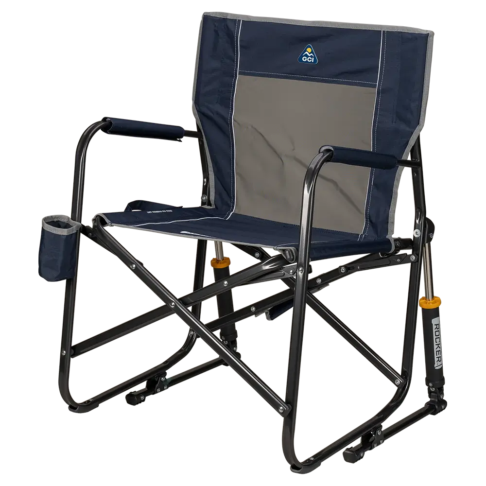 Patented Spring-Action Freestyle Rocker - Choice 711 - RoadTrip Rocker Smooth Motion Camp Chair Detail