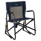 Patented Spring-Action Freestyle Rocker - Choice 711 - RoadTrip Rocker Smooth Motion Camp Chair - Indigo