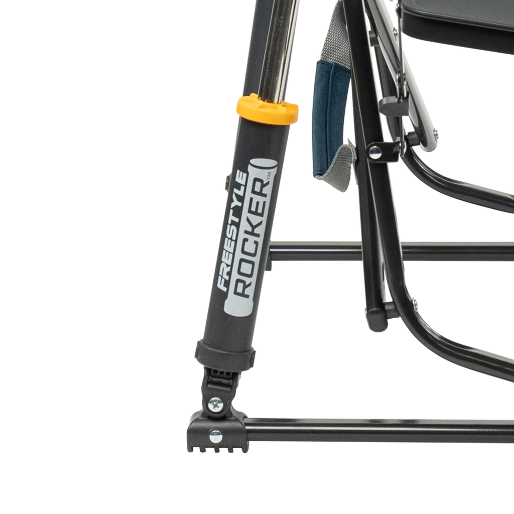 Smooth Motion Freestyle Rocker with Side Table - Choice 853 - RoadTrip Rocker Smooth Motion Camp Chair Detail