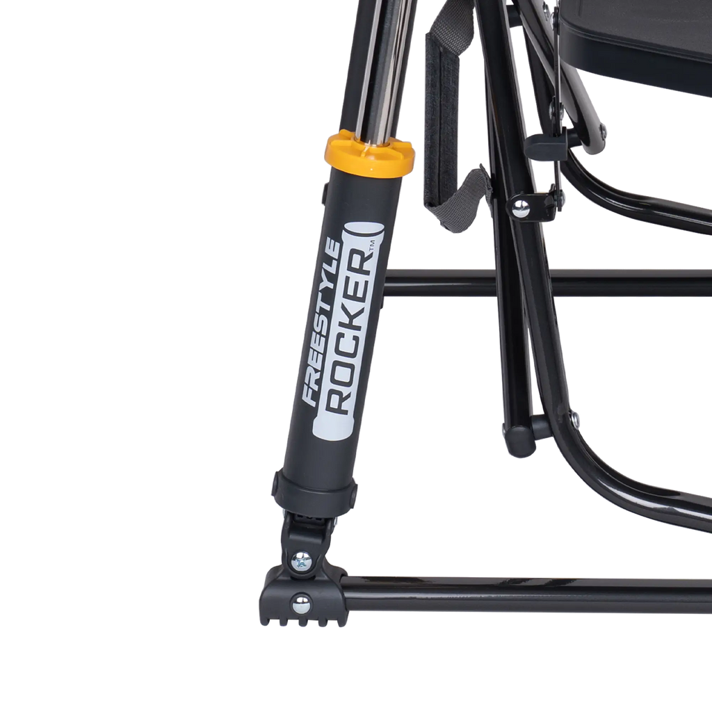 Smooth Motion Freestyle Rocker with Side Table - Choice 853 - RoadTrip Rocker Smooth Motion Camp Chair Detail