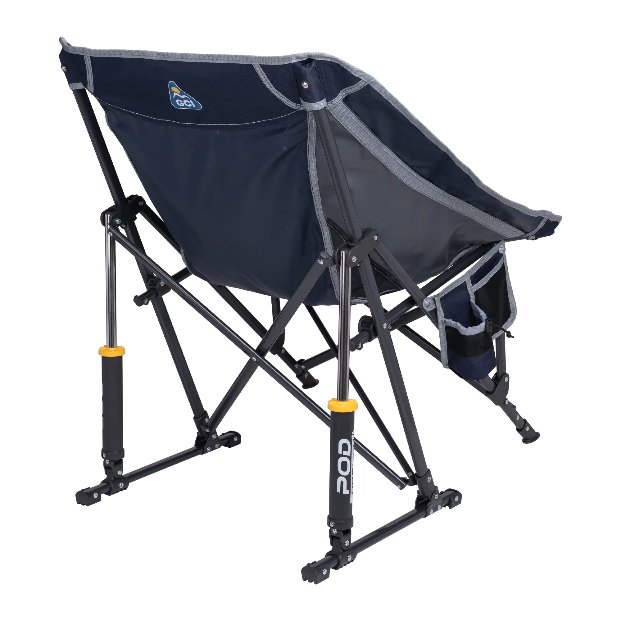 Premium All-Weather Pod Rocker - Choice 933 - Freestyle Rocker Portable Outdoor Folding Chair Detail