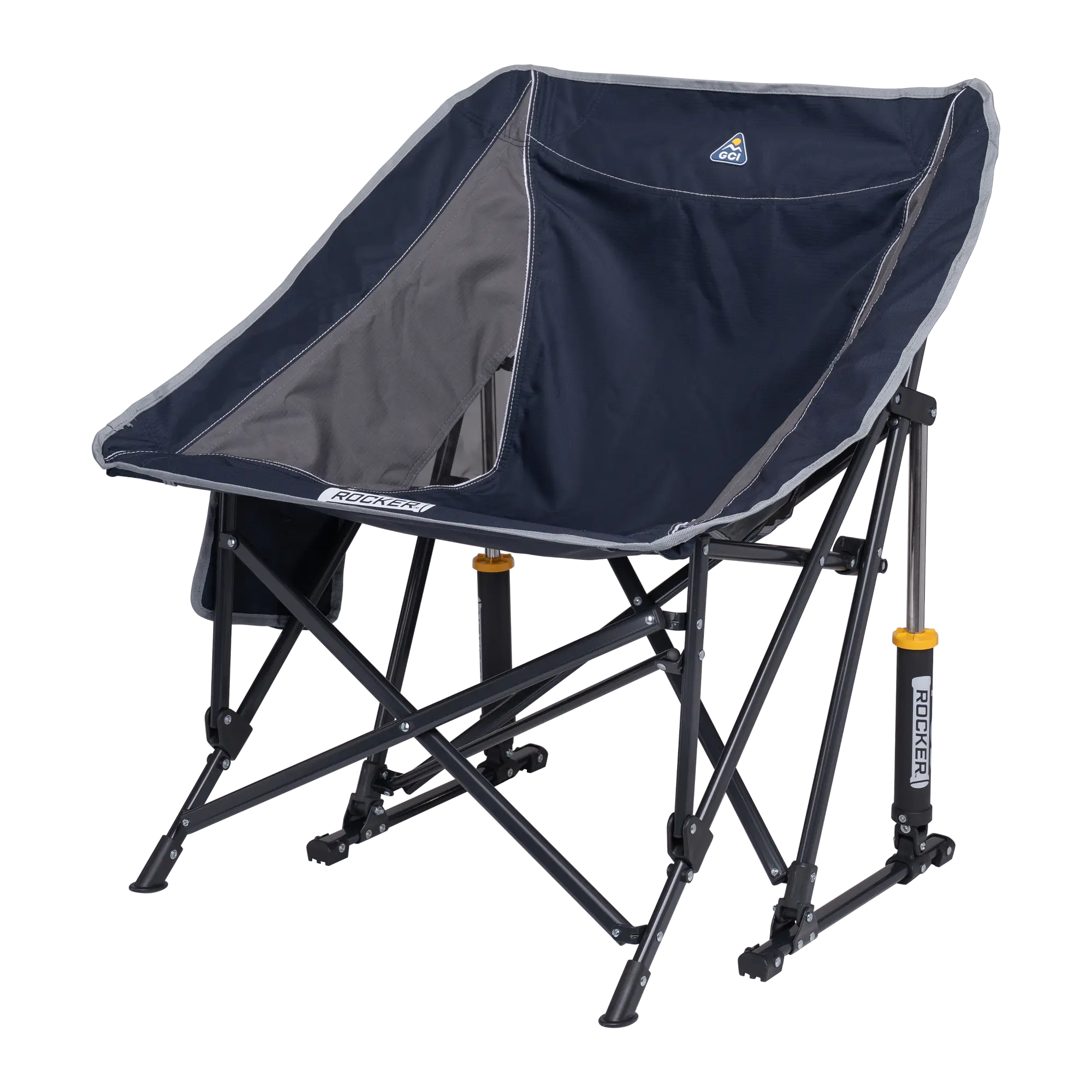 Premium All-Weather Pod Rocker - Choice 933 - Freestyle Rocker Portable Outdoor Folding Chair Detail