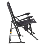 Heavy-Duty Freestyle RoadTrip Rocker - Choice 855 - Heavy-Duty Kickback Rocker with Beverage Holder Detail