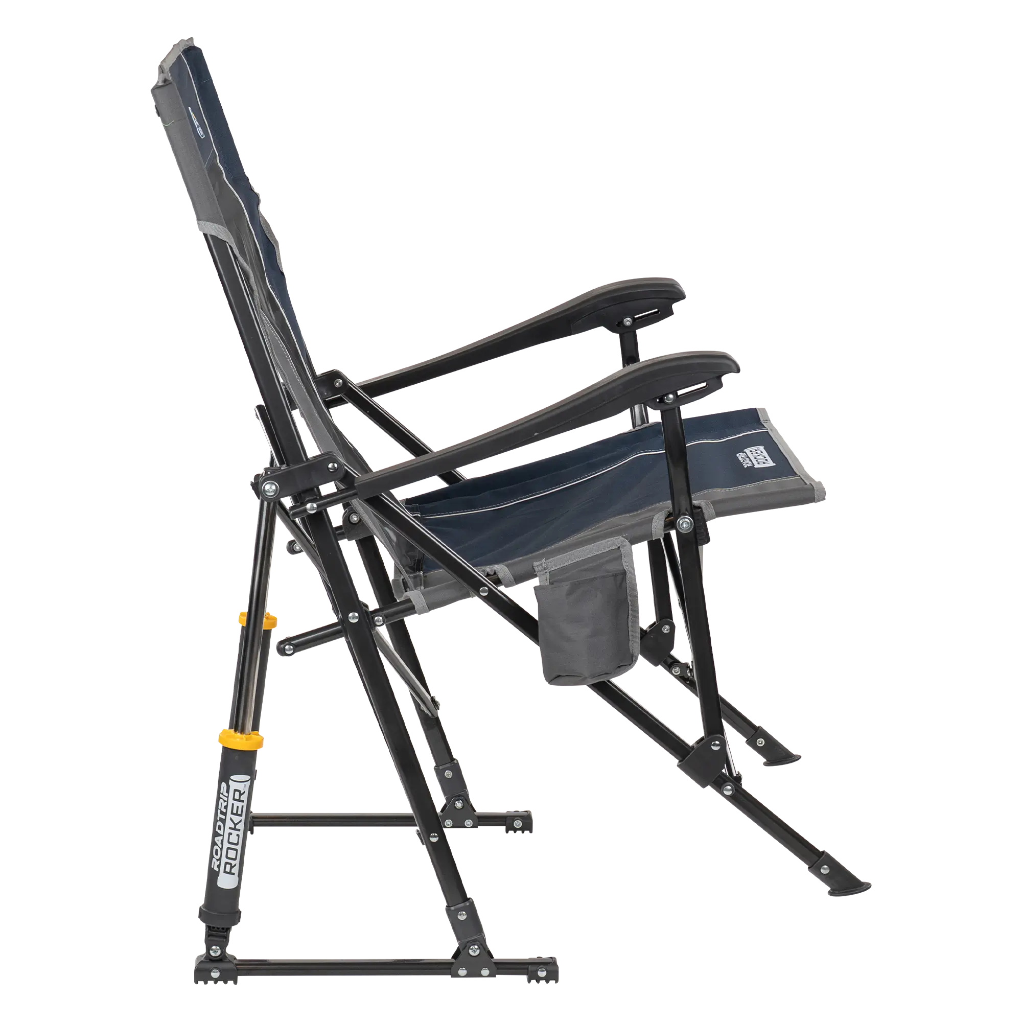 Heavy-Duty Freestyle RoadTrip Rocker - Choice 855 - Heavy-Duty Kickback Rocker with Beverage Holder Detail