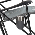 Heavy-Duty Freestyle RoadTrip Rocker - Choice 855 - Heavy-Duty Kickback Rocker with Beverage Holder Detail