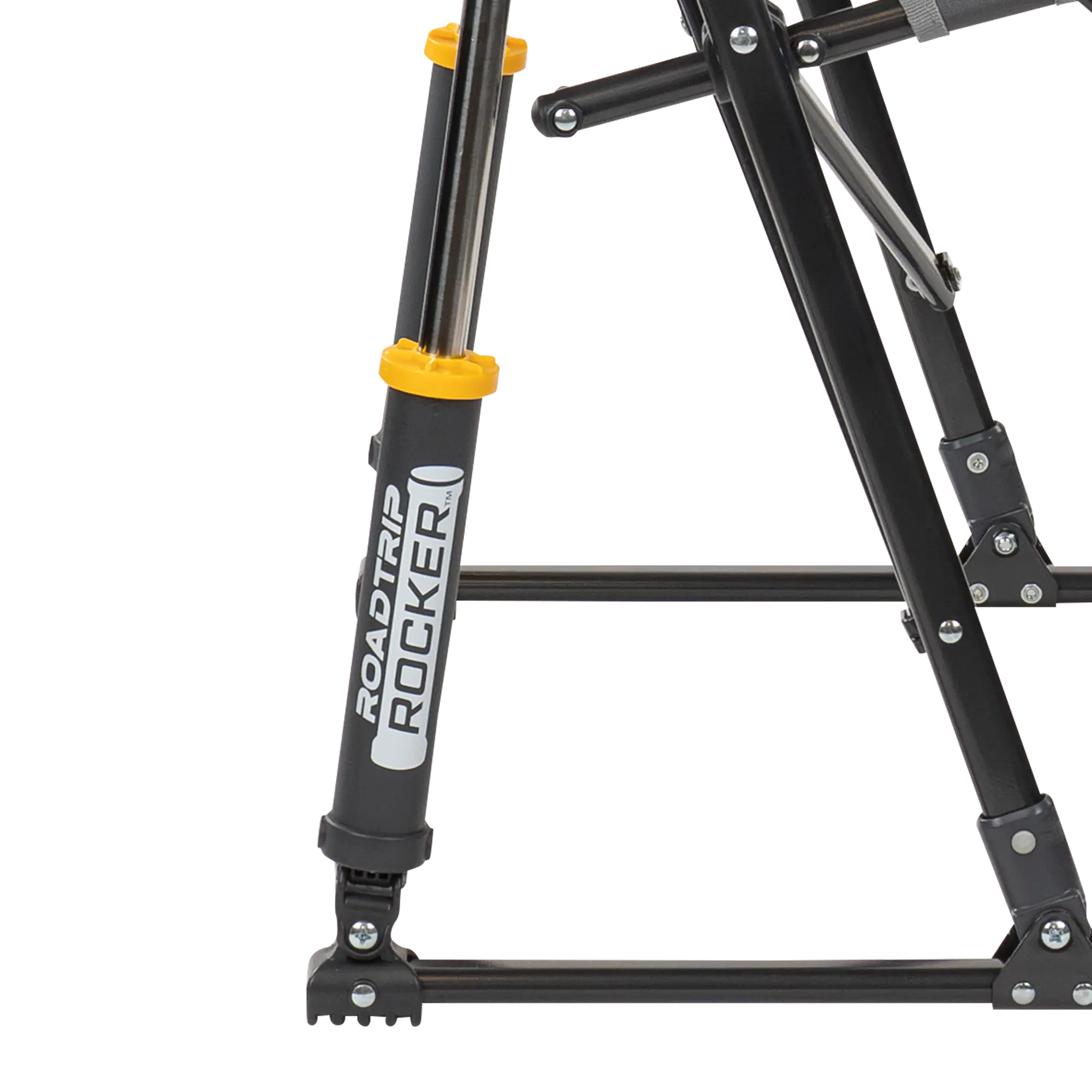 Heavy-Duty Freestyle RoadTrip Rocker - Choice 855 - Heavy-Duty Kickback Rocker with Beverage Holder Detail