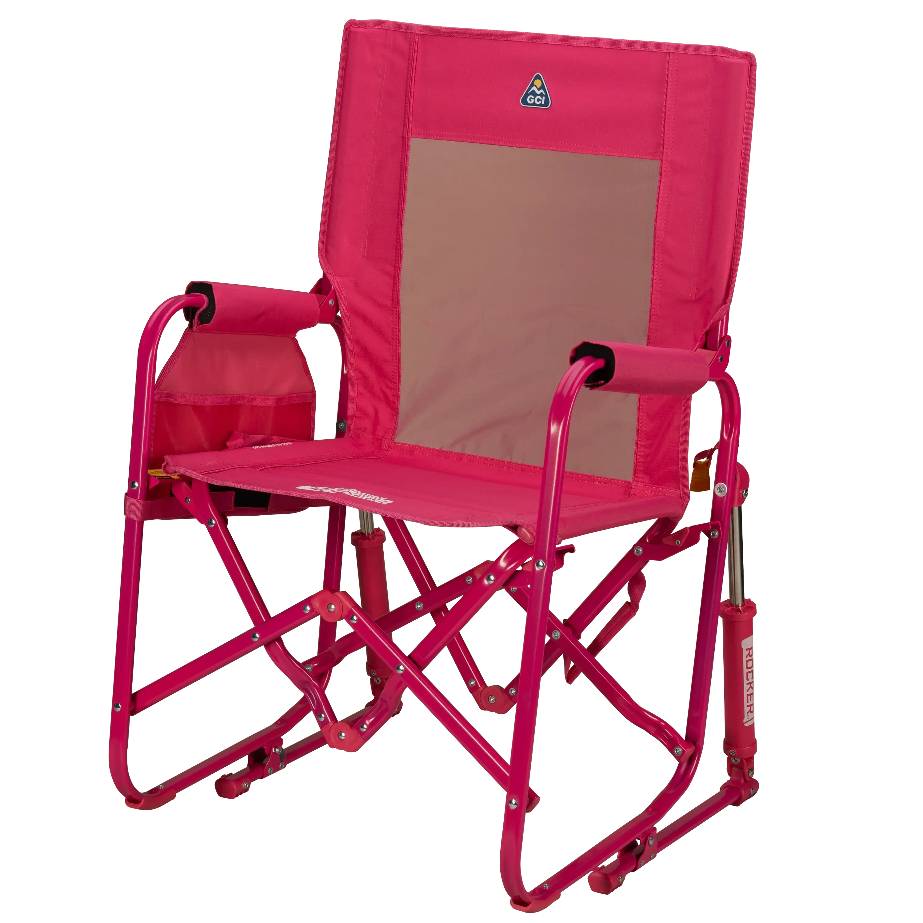 Luxury Camp Stowaway Rocker - Choice 794 - Freestyle Rocker Portable Outdoor Folding Chair Detail