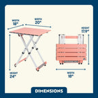 Heavy-Duty Grilling Compact Camp Table 20 - Choice 513 - Multi-Functional Heavy-Duty Grilling Table Counter Detail