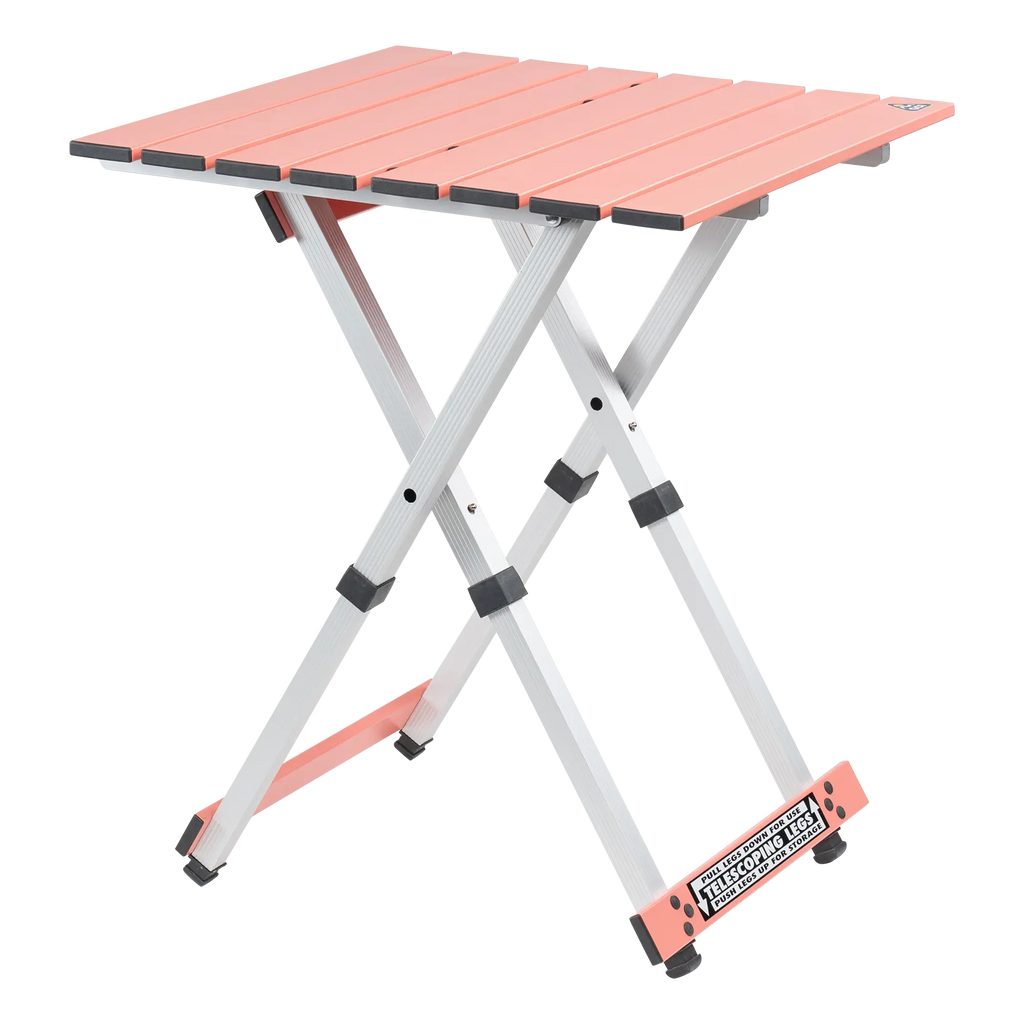 Heavy-Duty Grilling Compact Camp Table 20 - Choice 513 - Multi-Functional Heavy-Duty Grilling Table Counter - Coral