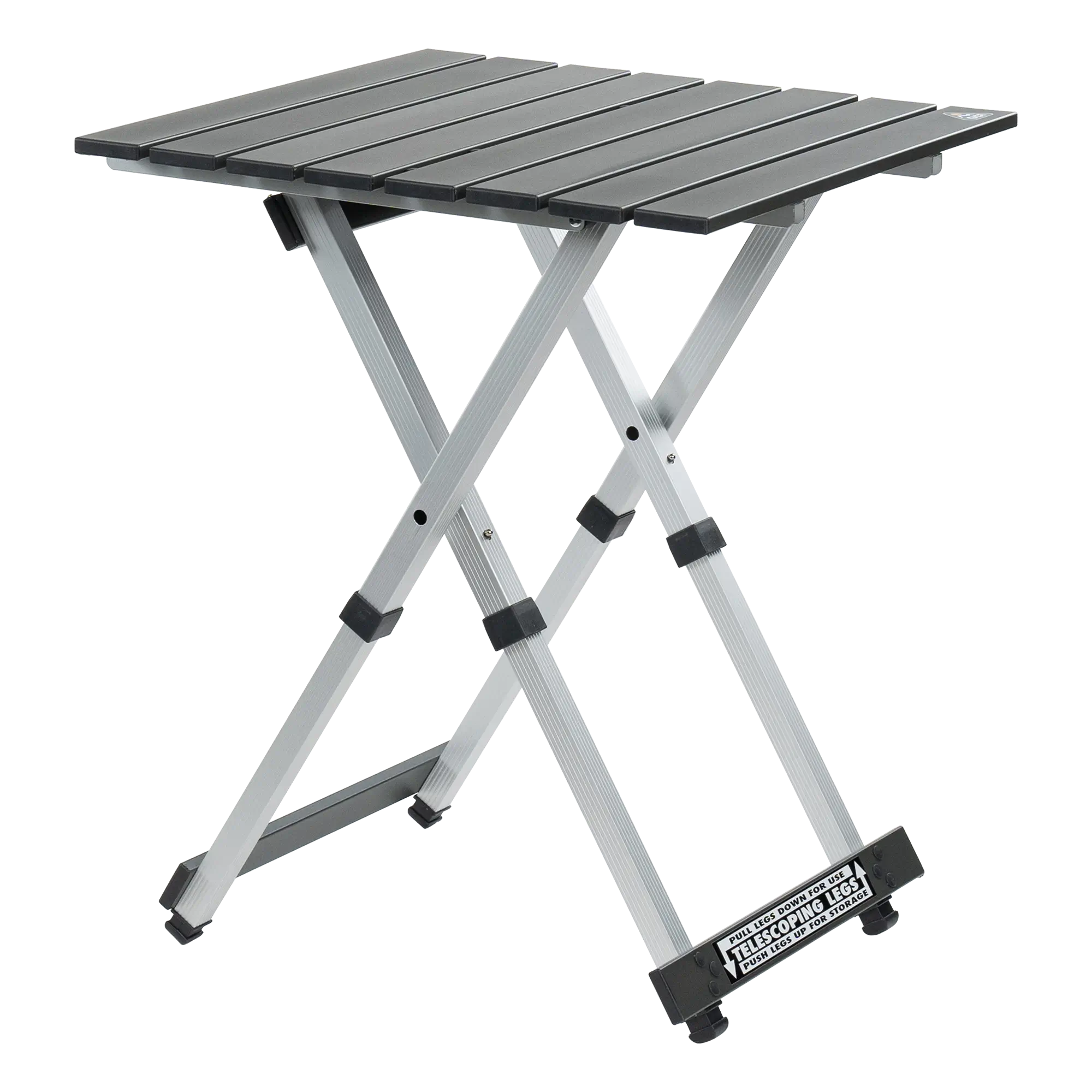 Heavy-Duty Grilling Compact Camp Table 20 - Choice 513 - Multi-Functional Heavy-Duty Grilling Table Counter - Black Chrome