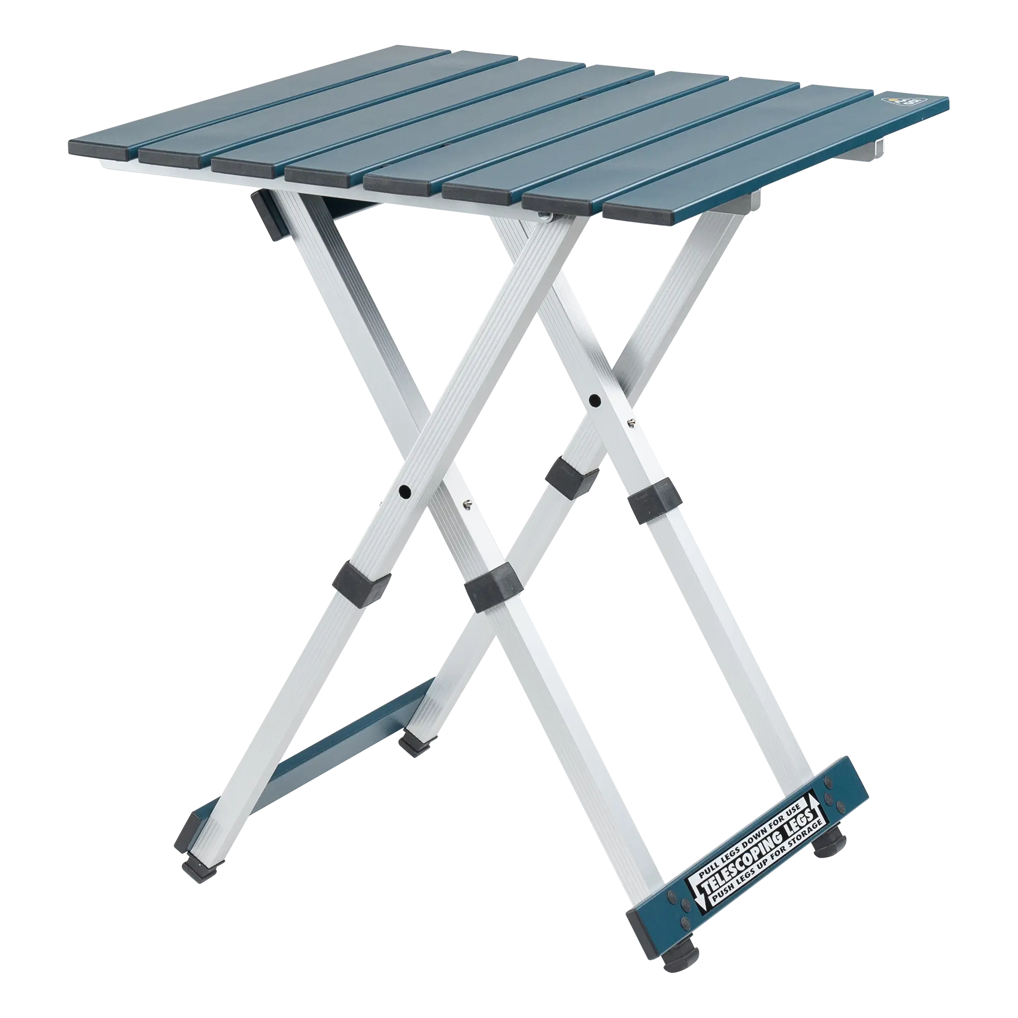 Heavy-Duty Grilling Compact Camp Table 20 - Choice 513 - Multi-Functional Heavy-Duty Grilling Table Counter - Teal