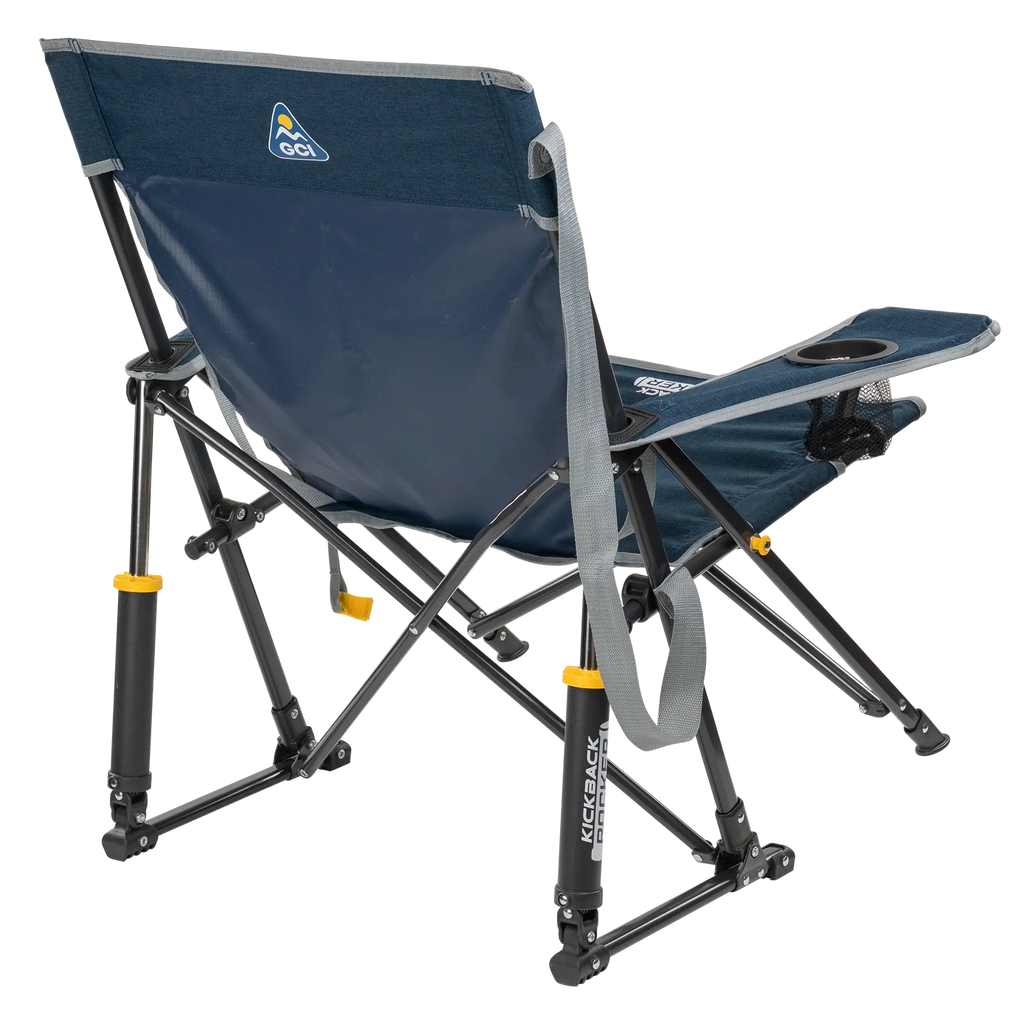 Patented Spring-Action Kickback Rocker - Choice 345 - Patented Spring-Action Rocking Chair for Camping Detail