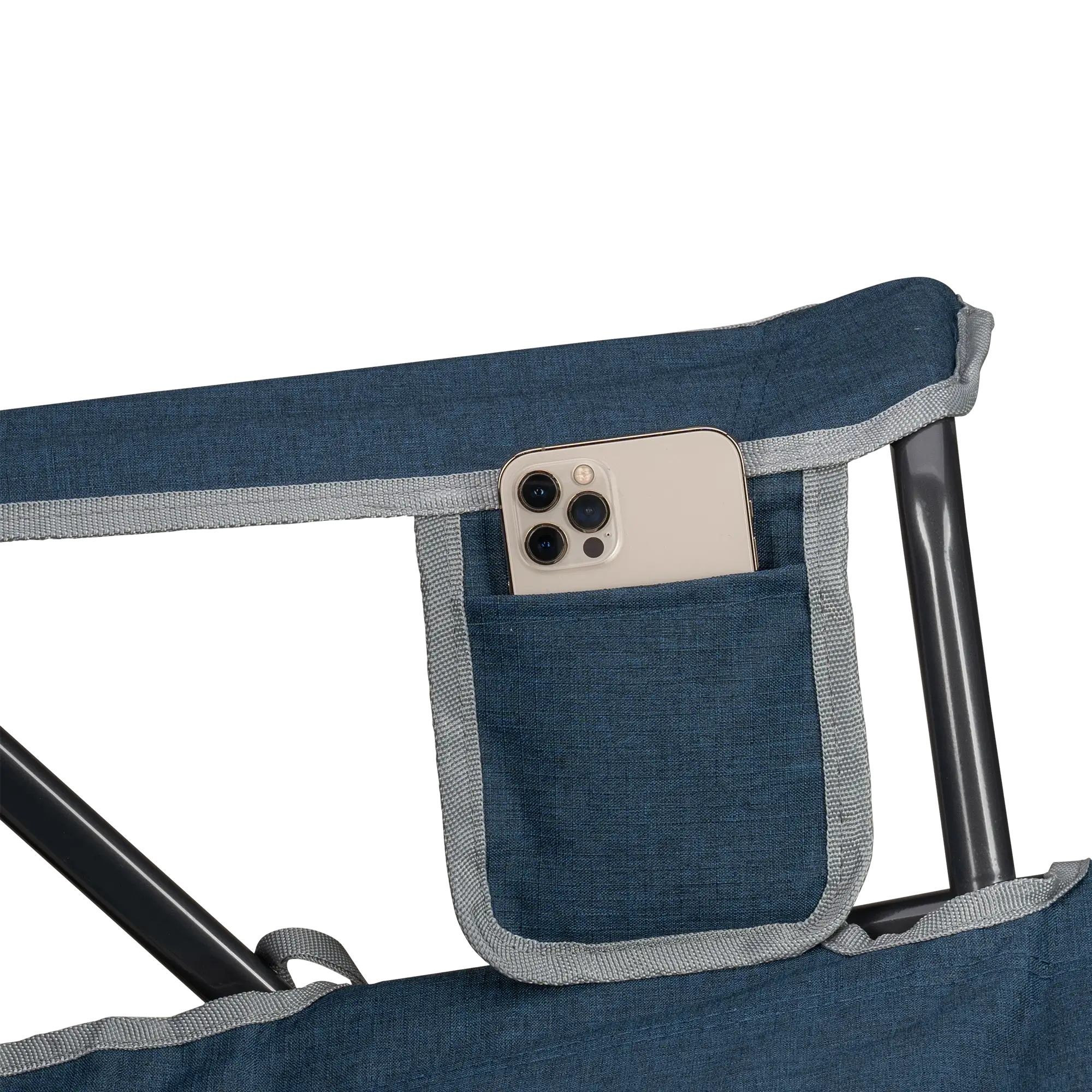 Patented Spring-Action Kickback Rocker - Choice 345 - Patented Spring-Action Rocking Chair for Camping Detail
