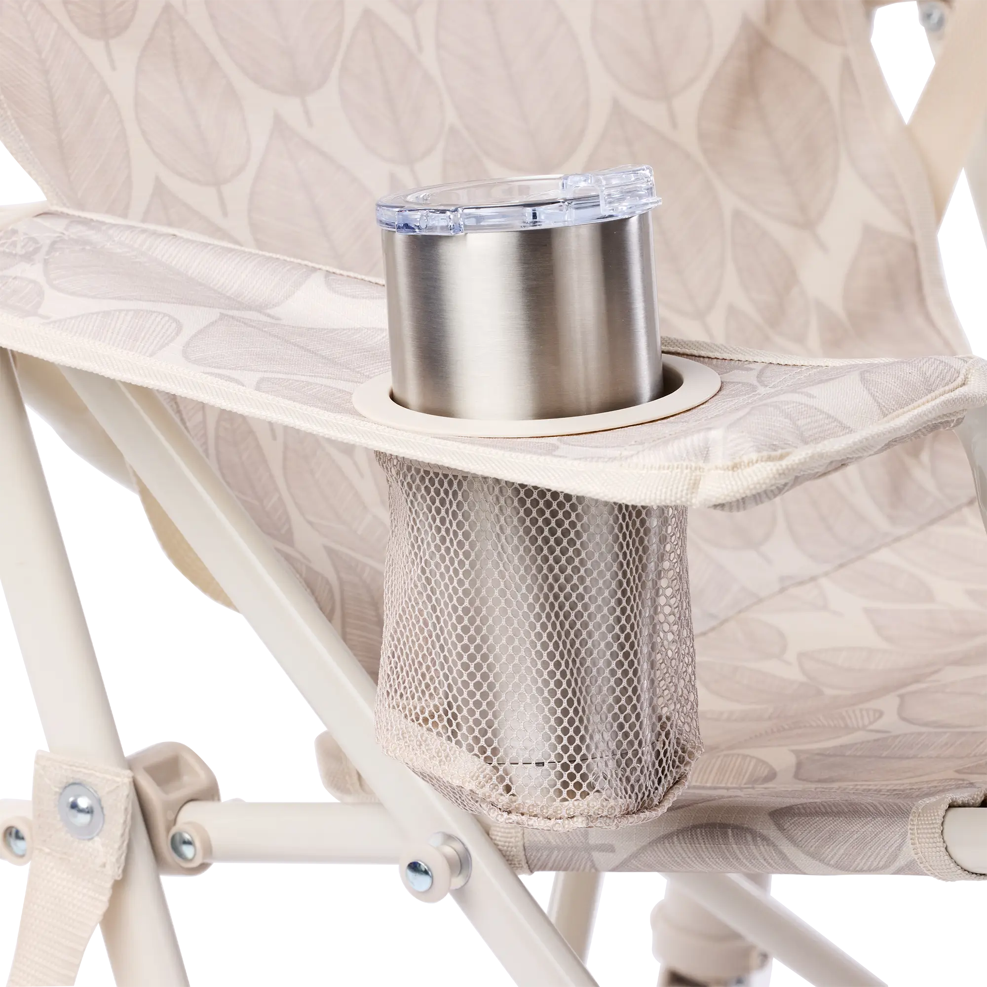 Patented Spring-Action Kickback Rocker - Choice 345 - Patented Spring-Action Rocking Chair for Camping Detail