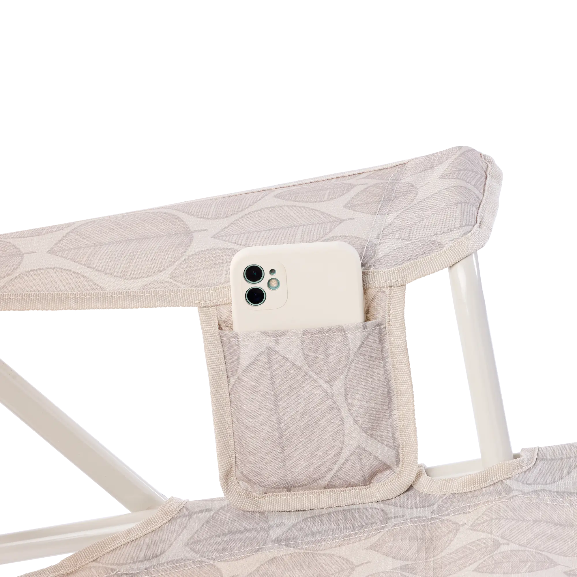Patented Spring-Action Kickback Rocker - Choice 345 - Patented Spring-Action Rocking Chair for Camping Detail