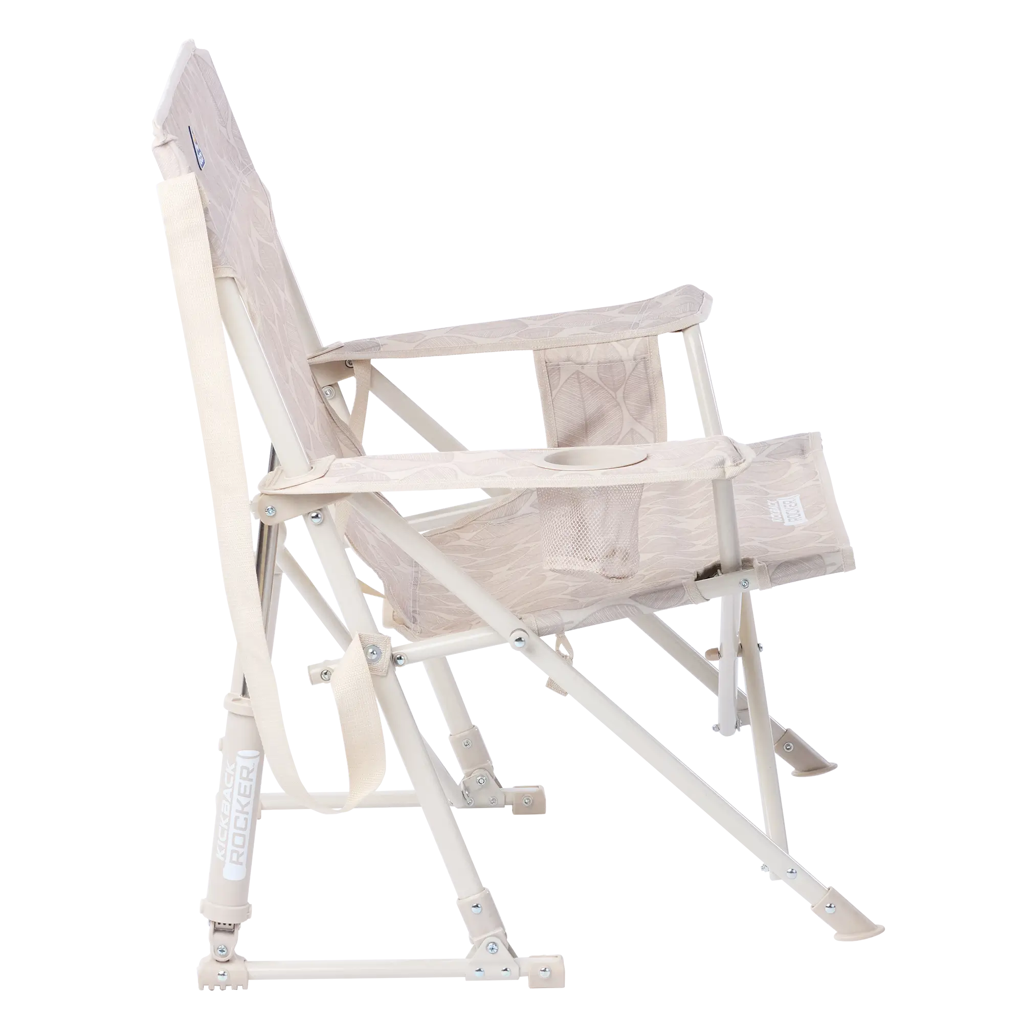 Patented Spring-Action Kickback Rocker - Choice 345 - Patented Spring-Action Rocking Chair for Camping Detail