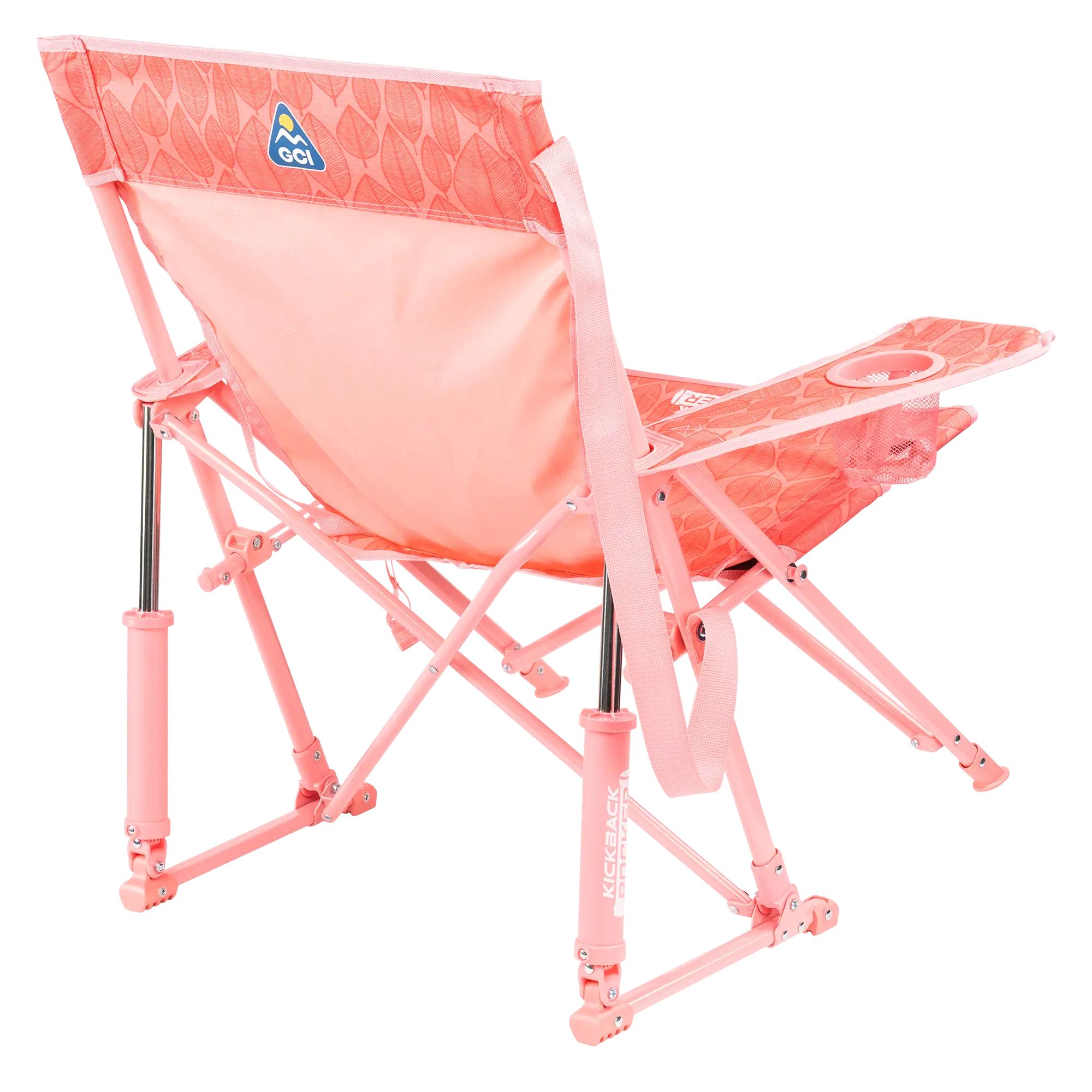 Patented Spring-Action Kickback Rocker - Choice 345 - Patented Spring-Action Rocking Chair for Camping Detail