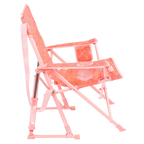 Patented Spring-Action Kickback Rocker - Choice 345 - Patented Spring-Action Rocking Chair for Camping Detail