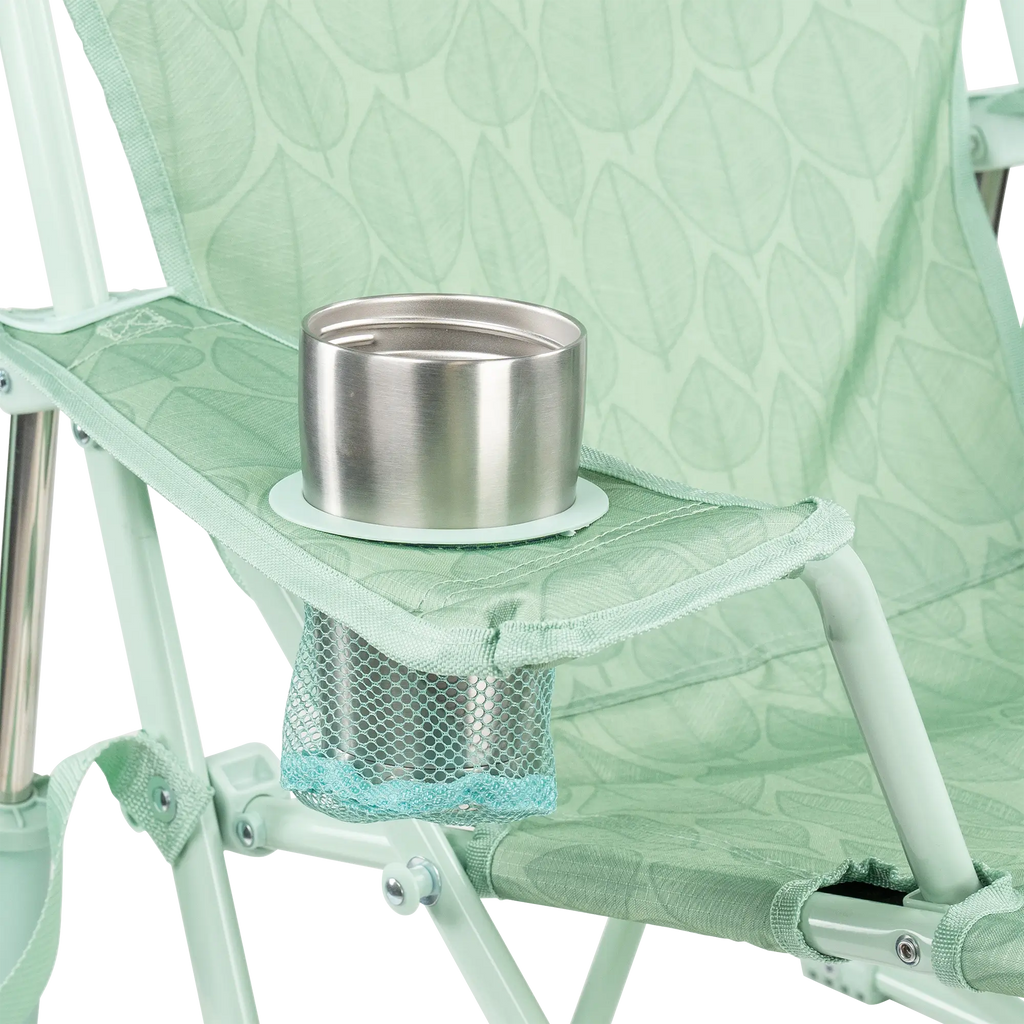 Patented Spring-Action Kickback Rocker - Choice 345 - Patented Spring-Action Rocking Chair for Camping Detail