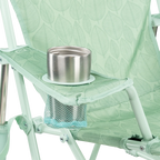 Patented Spring-Action Kickback Rocker - Choice 345 - Patented Spring-Action Rocking Chair for Camping Detail