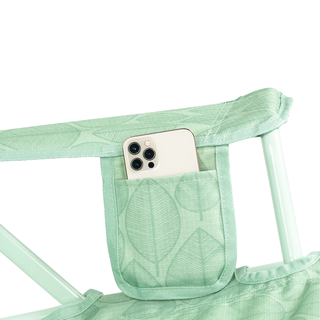 Patented Spring-Action Kickback Rocker - Choice 345 - Patented Spring-Action Rocking Chair for Camping Detail