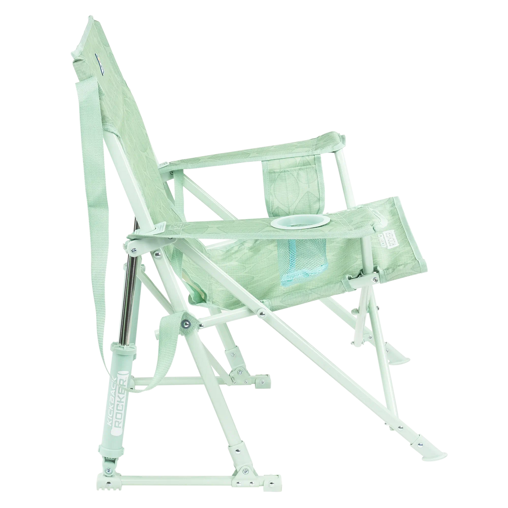 Patented Spring-Action Kickback Rocker - Choice 345 - Patented Spring-Action Rocking Chair for Camping Detail