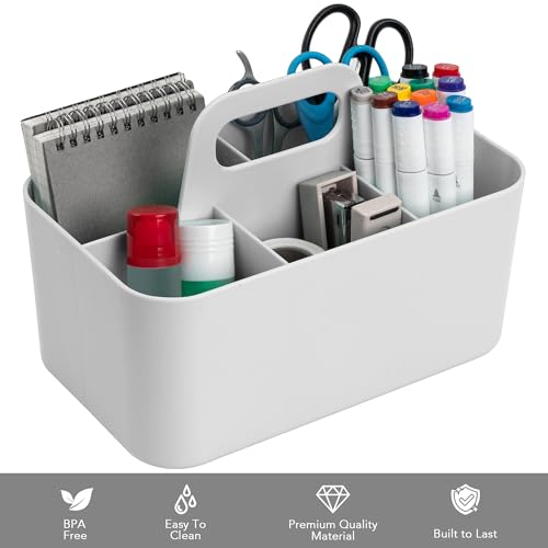 Modern Tiawudi Multipurpose Caddy Organizer, Plastic Caddy with for Daily Use