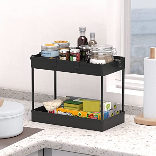 Modern SPACELEAD 3 Tier Rolling Cart with Wheels, Collection