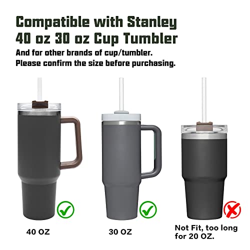 Modern Replacement Straw Compatible with 40 oz 30 oz Essentials