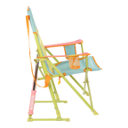 Smooth Motion Comfort Pro Rocker - Choice 375 - Patented Spring-Action Rocking Chair for Camping Detail